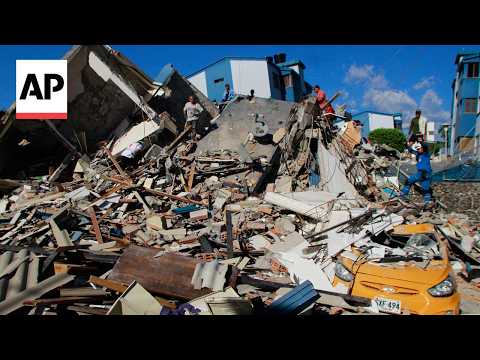 哥倫比亞強震釀百死！搜救失蹤人口 災情慘烈！ (Colombia searches for missing people after earthquake kills more than 100)