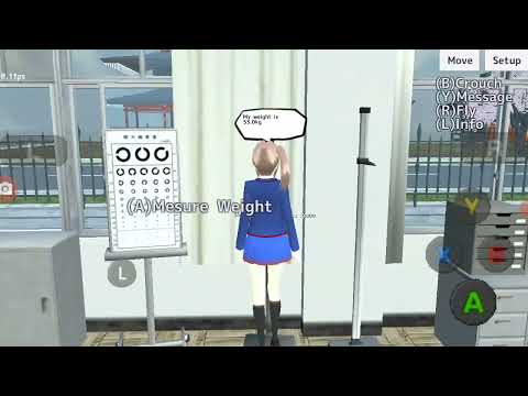 (Tomoka ltoh) 156.8cm 52.6kg school girls simulator meromsoft (Asato kurobawa) love kiss youtube