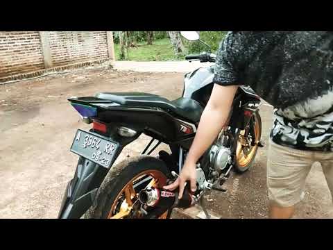 Viral !!! Modif Vixion suara moge