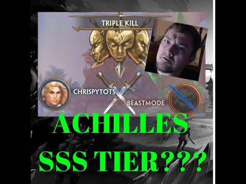 Smite- IS ACHILLES TOP TIER?? Diamond Ranked Joust!!!