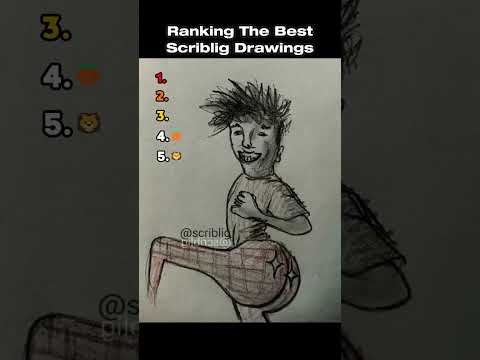 Ranking The Best Scriblig Drawings (Part 14) #ranking #funny #drawing