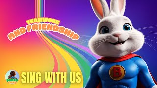 Together We're Strong | Fun and Inspiring Song for Kids | Teamwork and Friendship