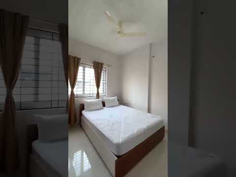 Video thumbnail for C104: Fully Furnished 1BHK Flat for rent in Mahadevpura | Kots Huit