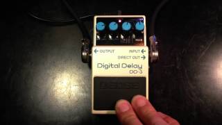 Video thumbnail for Boss DD-3 Digital Delay by shnobel