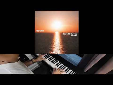 Kryder - Fade Till Sunrise (Jarel Gomes Piano)