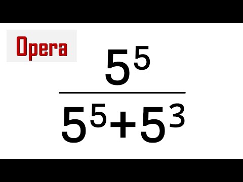 CÓMO SIMPLIFICAR LA FRACCIÓN ARITMÉTICA CON POTENCIAS. Matemáticas Básicas