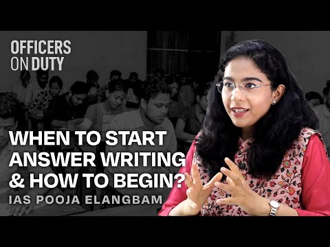 When To Start Answer Writing & How To Begin? | Saumya Pandey | IAS 2017 When To Start Answer Writing & How To Begin? | Saumya Pandey | IAS 2017