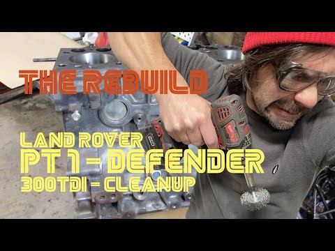 Land Rover Defender 300tdi Engine Rebuild Part 1