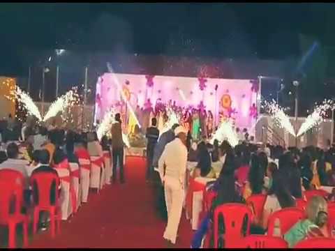 Rohit Ahire bride & Groom entry / Blasting  & cold fire