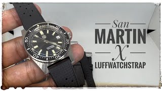 1 Watch, 5 New Looks: San Martin SN0007 62MAS X luffwatchstrap.com strap fashion show