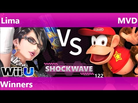 SW 122 - Lima (Bayonetta) vs PG | MVD (Diddy) Winners - Smash 4