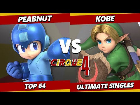 Cirque 4 - Peabnut (Mega Man) Vs. Kobe (Young Link) Smash Ultimate - SSBU