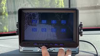 SET bezdrátový digitální kamerový systém s monitorem 7" AHD, 4CH, DVR