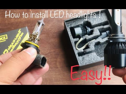 How To Install LED Headlights!