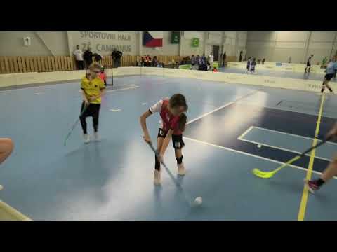 FATPIPE Tigers Start98 Kunratice - Florbalová akademie MB - bílé (4:2) 2. půlka