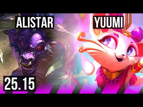 ALISTAR & Jhin vs YUUMI & Lucian (SUP) | KR Master | 25.15