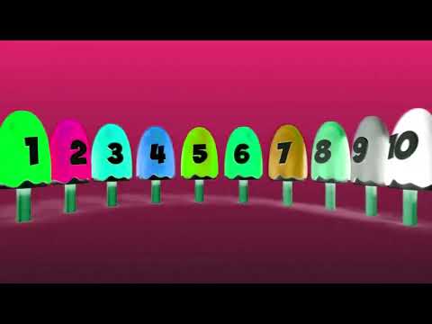 Learn Numbers with Number Ice Cream Popsicles Sponsored By Preview 2 Mokou Deepfake | Inverted