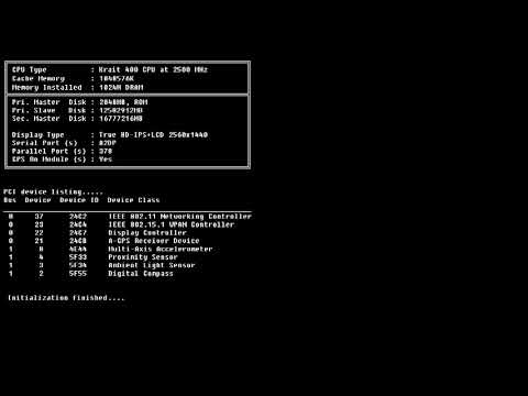 90s PC boot sequence with sound HD