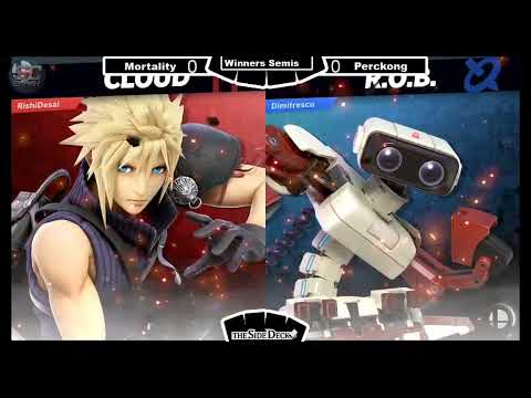 The Side Deck Smash #70 - Mortality (Cloud) VS PercKong (R.O.B.) - SSBU Winners Semi's
