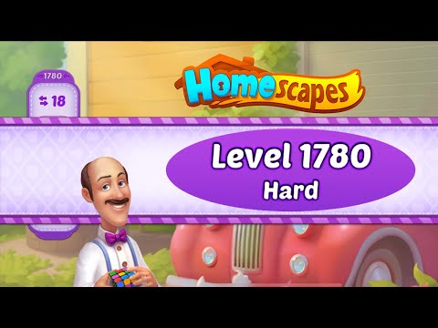 Homescapes Level 1780 Hard | No Boosters | Playrix