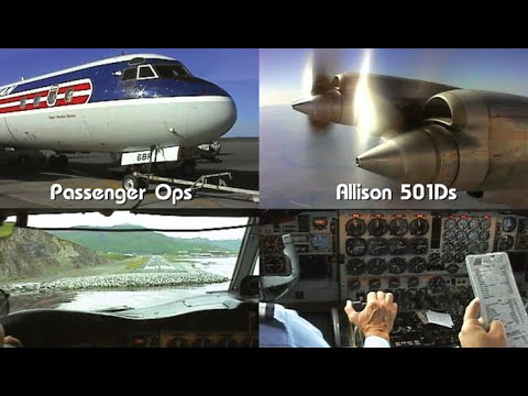 73.  L-188 ELECTRA COCKPIT - Lockheed Electra in Detail (Trailer)