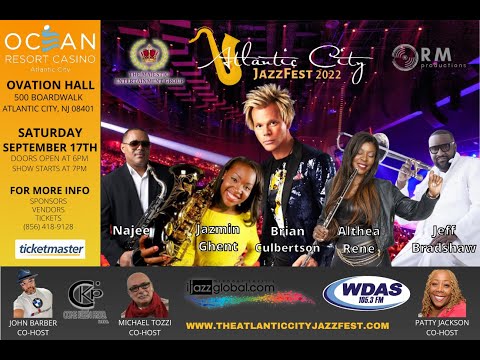 Atlantic City Jazz Fest 2022 - September 17th
