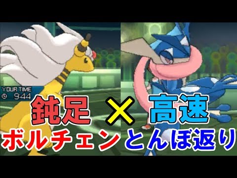 鈍足×高速のダブルサイクル【ポケモンUSUM/ウルトラサン・ウルトラムーン】