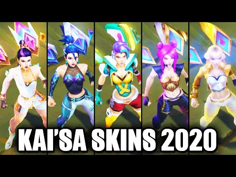 All Kai'Sa Skins Spotlight 2020 (League of Legends)