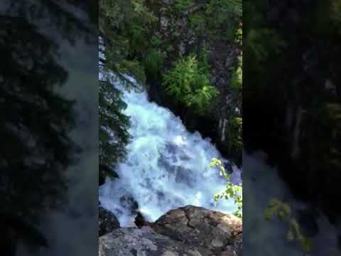 Falls above Holland Lake