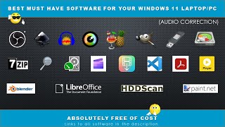 Top 20 best #free #software for #Mac #Windows #PC and #Linux every user #musthave #youtube #youtuber