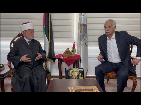 رسالة شكر و محبة من فضيلة الشيخ الدكتور محمد حسين /ابو جهاد مفتي القدس