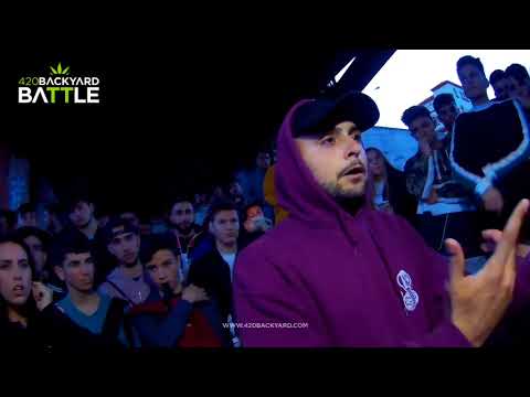 SELE vs HARON. Octavos Málaga. 420 Backyard Battle 2018