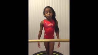 Chandler's gymnast version of Becky G's "Singing in the Shower"