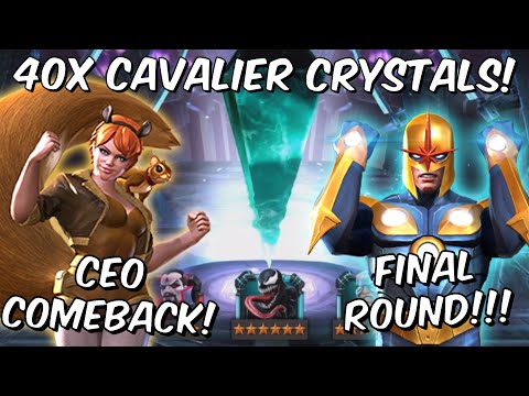 40x 6 Star Nova & Squirrel Girl Crystal Opening Round #3! - CEO!!! - Marvel Contest of Champions