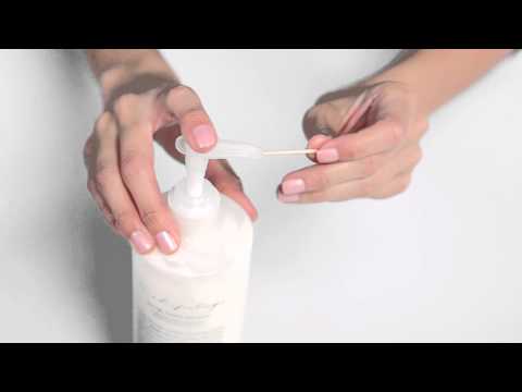 Part of a video titled How to Fix a Jammed Lotion Pump - Real Simple - YouTube