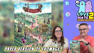 Bordeaux - A Non-Gamer's Review of the Paper Version of Fromage/Formaggio!!