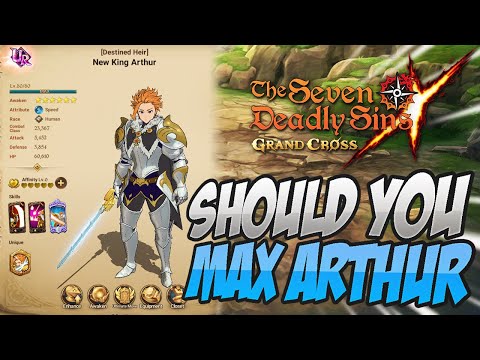 Should You MAX/DUPE Blue SSR Arthur! Seven Deadly Sins Grand Cross