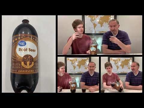 Root Beer Review - Great Value (Wal-Mart) Root Beer (by Father and Son)