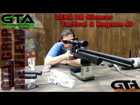 Zero DB Silencer Quiets Down The Air Venturi Avenger GRiP Review - GTA Airgun Review