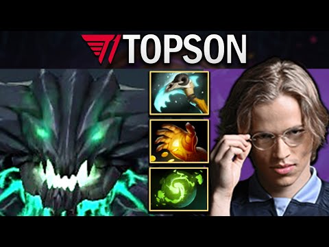 Outworld Devourer Dota 2 Gameplay T1.Topson with Vyse and Refresher