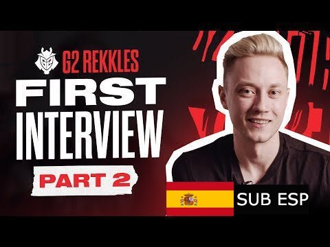 G2 Rekkles FIRST Interview: Part 2 - Joining G2 [SUB ESPAÑOL]