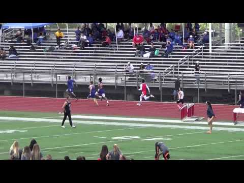 T Smith - FSB 400m at OC Champs 4-26-14 - Los Alamitos Boys