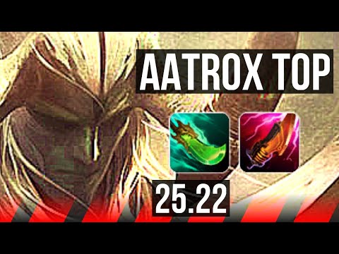 AATROX vs IRELIA (TOP) | 5/0/7 | KR Grandmaster | 25.22