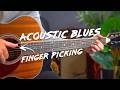 Easy Robert Johnson Clapton Style Acoustic Blues Guitar Lesson