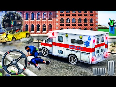 Ambulance Rescues Survival Simulator 2020 - City Emergency Van Driver 3D - Android GamePlay