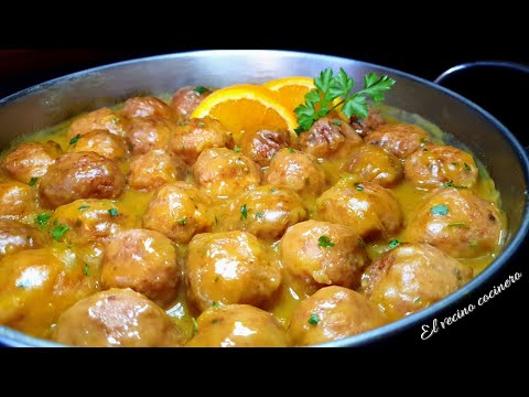 Albóndigas en salsa de Naranja