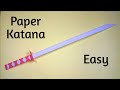 How to Make a Paper Sword | How to Make Katana out of paper | Ninja Weapon | Ashraful Craft