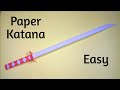 How To Make A Paper Sword How To Make Katana Out Of Paper Ninja Weapon Ashraful Craft