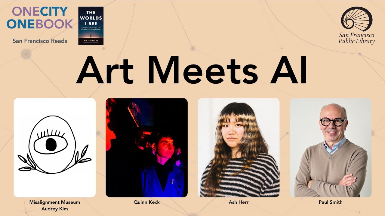 Art Meets AI : Explore how artists are engaging with artificial intelligence.