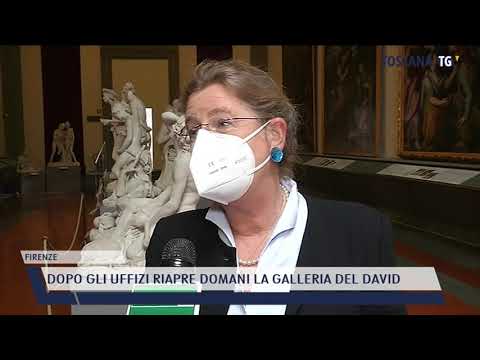 2021-05-05 FIRENZE - DOPO GLI UFFIZI RIAPRE DOMANI LA GALLERIA DEL DAVID